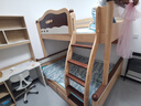 林氏家居全实木上下床上下铺儿童床双层子母床高低床加宽双人LH064A1可选 上下床可拆分|原木色|全套组合 1.5x1.9米 实拍图