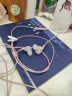 兰士顿 耳机有线入耳式降噪隔音 K歌音乐吃鸡游戏网课电脑麦克风 适用于vivo华为oppo小米手机 D4C玫瑰色 实拍图
