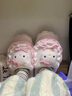 百慕倾臣HelloKitty猫棉拖鞋女士冬季包跟2024新款毛绒防滑月子鞋棉鞋女款 kt猫 36-37 适合35-36 实拍图