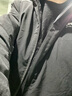 JEEP棉服男士加绒加厚秋冬羽棉衣袄绒服大衣中年保暖2023衣服外套款 黑色 2XL (建议115-130斤) 实拍图