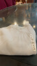 无印良品 MUJI 女式 棱纹编织 圆领短款针织衫 长袖女款 薄款毛衣 燕麦色 M (160/84A) 晒单实拍图