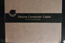 绿联DP转HDMI转接线4K30Hz高清连接线 DisplayPort转HDMI 适用电脑接电视显示器视频线1米 10238 实拍图