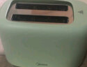 美的（Midea）多士炉面包机烤三明治面包片机全自动家用小型不锈钢内胆2片吐司机早餐智能断电机E1301 6档烘烤 晒单实拍图