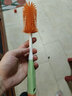 倦透婴儿硅胶奶瓶清洗刷套装奶嘴吸管刷洗奶瓶刷子360度旋转清洁工具 薄荷绿两件套-直柄奶瓶刷+吸管刷 实拍图
