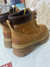 骆驼（CAMEL）拓野马丁靴女新款户外大黄靴柔韧舒适女士工装靴子 L23W013188 土黄，女款 35 实拍图