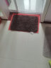 大江 浴室地垫卫生间加厚吸水垫家用卫浴门口脚垫厕所防滑垫 平绒-粟褐色 40x60cm 实拍图