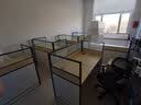 安美诚家具（ANMEICHENG FURNITURE）办公家具职员办公桌椅组合屏风工位一字单人位【含柜】 实拍图