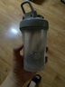 Blender Bottle 蛋白粉摇摇杯运动水杯 大容量塑料杯带刻度健身便携搅拌男士女生 经典款V2灰色600ml 实拍图