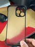 摩斯维 适用苹果14手机壳无边框iphone14 ProMax保护套plus镜头全包防摔透明磨砂超薄 苹果14ProMax【透黑】无边框经典款 实拍图