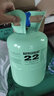 云启格制冷剂加氟氟利昂r22制冷液加氟工具套装冷媒雪种冰种 定频 R22 净重3公斤 实拍图