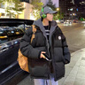 PINFULU冬天衣服男棉衣秋冬季外套男士棉服冬季潮流棉袄子面包服夹克男装 白色 XL (推荐体重120-140斤) 实拍图