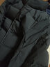 七匹狼羽绒服男短款三防立领夹克外套男士冬季极寒防跑绒保暖防风衣男装 001(黑色)-三防抗静电 3XL (185) 实拍图