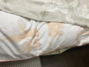 LOVO罗莱 A类 95%白鹅绒羽绒被 抗菌春秋被600g填充220*240cm花色 实拍图
