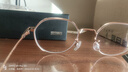明月镜片 眼镜架全框超轻钛光学眼镜框女配镜高清防蓝光近视眼镜36049 镜框+1.60明月PMC镜片 实拍图