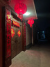 黛莉嘉尔2026新年装饰大红灯笼宫灯春节元旦植绒布节庆婚庆年货户外挂饰 实拍图