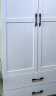 金经金属钢制北欧简约衣柜家用卧室收纳铁皮柜小户型组合衣橱长1米二抽 实拍图