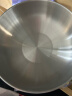 美厨（maxcook）304不锈钢碗 加厚大汤碗双层隔热 餐具面碗20CM MCWA745 实拍图