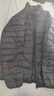 啄木鸟轻薄羽绒服男短款冬季保暖防寒白鸭绒纯色时尚休闲外套上衣衣服男 18819黑色（立领羽绒服） 3XL （推荐体重160-180斤） 实拍图