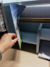 京东京造 儿童学习桌椅 实木学习桌 儿童书桌椅套装 写字桌80cm小户型蓝 实拍图