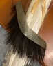ZURCCA发际线假发片男士前额隐形无痕真发补发片生物头皮精修刘海片 精修款【1.5*15】发长 4cm 实拍图