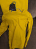 猫人（MiiOW）儿童秋衣套装纯棉保暖内衣儿童秋衣秋裤男童女童中大童宝宝棉毛衫 加厚浅黄色 【100%棉 10A抑菌防螨】 150 【建议140-150cm 64-75斤】 实拍图
