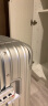 世界地理德国铝镁合金行李箱金属男女铝框拉杆箱密码锁登机旅行箱万向轮 铝镁合金氧化款-玫瑰金 26英寸 -适合出国旅行 晒单实拍图