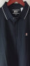 斐乐（FILA）官方男子短袖POLO衫夏季商务男装翻领T恤含桑蚕丝休闲上衣 传奇蓝-NV 175/96A/L 实拍图