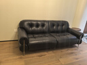 儒黛真皮沙发床法式电动伸缩功能黑糖云朵高档头层牛皮复古小客厅智能 2.4米金属-电动伸缩-可视面真皮 Ultra 细腻肤感半青皮（1.4-1.6mm） 实拍图