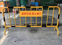 京铣铁马护栏 临时施工围栏 市政护栏 道路施工围挡隔离栏公路护栏铁马围栏 常规黄黑铁马1000*1500 实拍图