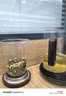 天喜（TIANXI）观山茶水分离杯玻璃高颜值办公室泡茶杯子耐高温过滤喝水茶道杯 透明色木把+ 55℃恒温杯垫 实拍图