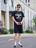 BOY LONDON【暗黑罗盘】夏情侣款短袖权杖印花炸街潮牌T恤N01906 N0103902 L 实拍图