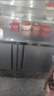 劲福商用冷冻冷藏保鲜工作台酒店厨房冰柜蔬果操作台保鲜柜不锈钢冰箱鲜肉冷冻柜奶茶店设备卧式水吧 1.2m*0.6m*0.8m（层架另购） 冷藏款 实拍图