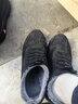 布瑞京男鞋冬季老北京布棉鞋加绒保暖防滑软底中老年爸爸鞋防水雪地鞋子 黑色（系带）-22313 44 实拍图