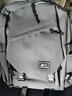 回力背包男士双肩包休闲防水电脑旅行包大容量高中初中大学生书包男包 灰色标准款（升级加固） 实拍图
