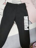 彪马（PUMA）新款儿童长裤男童中大童针织裤子百搭时尚休闲长裤 黑色 104 cm 实拍图