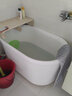 缇彩 民宿亚克力独立式迷你小户型家用贵妃浴缸日式水疗 1.1米独立浴缸免安装 实拍图