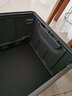 悦卡 后备箱收纳箱车载汽车储物箱可折叠户外露营车用杂物整理箱用品 【升级加厚】黑灰平盖大号60L 实拍图