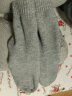 南极人袜子男士袜子拉毛毛圈长筒加绒加厚袜子保暖袜秋冬雪地中筒袜3双 实拍图