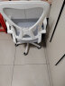 VWINPER电脑椅家用人体工学椅子办公椅靠背学生学习写字书房电竞游戏椅 白框灰网+乳胶坐垫（80%选择） 实拍图