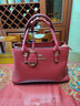 袋鼠魔方品牌包包女包女士手提包2025七夕时尚简约大容量妈妈包单肩斜挎包 红色 实拍图