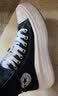 匡威（Converse）女子 ALL STAR系列 厚底高帮松糕帆布鞋 568497C 37.5码US7码 实拍图