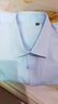 啄木鸟【挺括正装】衬衫男秋季商务职业舒适棉质休闲长袖衬衣蓝色L 实拍图