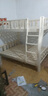 筱环【送货上门包安装】上下床儿童实木床上下铺双层小孩高低子母床 单梯款+床垫+书架 上铺宽140下铺宽160-全实木 实拍图