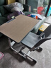 得力（deli）KF502-L儿童桌椅 学习家用 写字桌椅套装 L型椅脚 学校课桌椅(灰) 实拍图