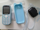 纽曼Q7迷你学生手机戒网瘾专用儿童初中生男女全网通4G老年机老人机接打电话小手机 蓝色标配 4G全网通版 实拍图