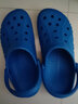 CROCS卡骆驰洞洞鞋贝雅男鞋女鞋轻便耐磨一脚蹬拖鞋休闲鞋|10126 青花瓷蓝-4JL 39 (240mm) 实拍图