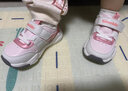 基诺浦儿童棉鞋秋冬款加绒加厚学步鞋男女童机能鞋GY1518 粉色/白色/橘色 21 130mm 适合脚长130-135mm 实拍图