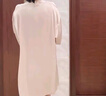 猫惑（MAOHUO）纯欲风冰丝睡衣女士睡裙裙子情趣秋季仿真丝性感吊带家居服礼盒装 香槟色【睡袍+吊带】 XL 【适合115-135斤】 实拍图