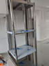 汇之鑫 置物架不锈钢货架层架厨房收纳架落地多层微波炉架子家用储物架 实拍图