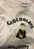 :CHOCOOLATE it 男装短袖T恤新品休闲活力北极熊印花U02K GY2/花灰色 XL 实拍图